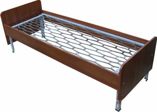 Кровати металлические с сеткой из прокатной пружины для домов отдыха,  ...